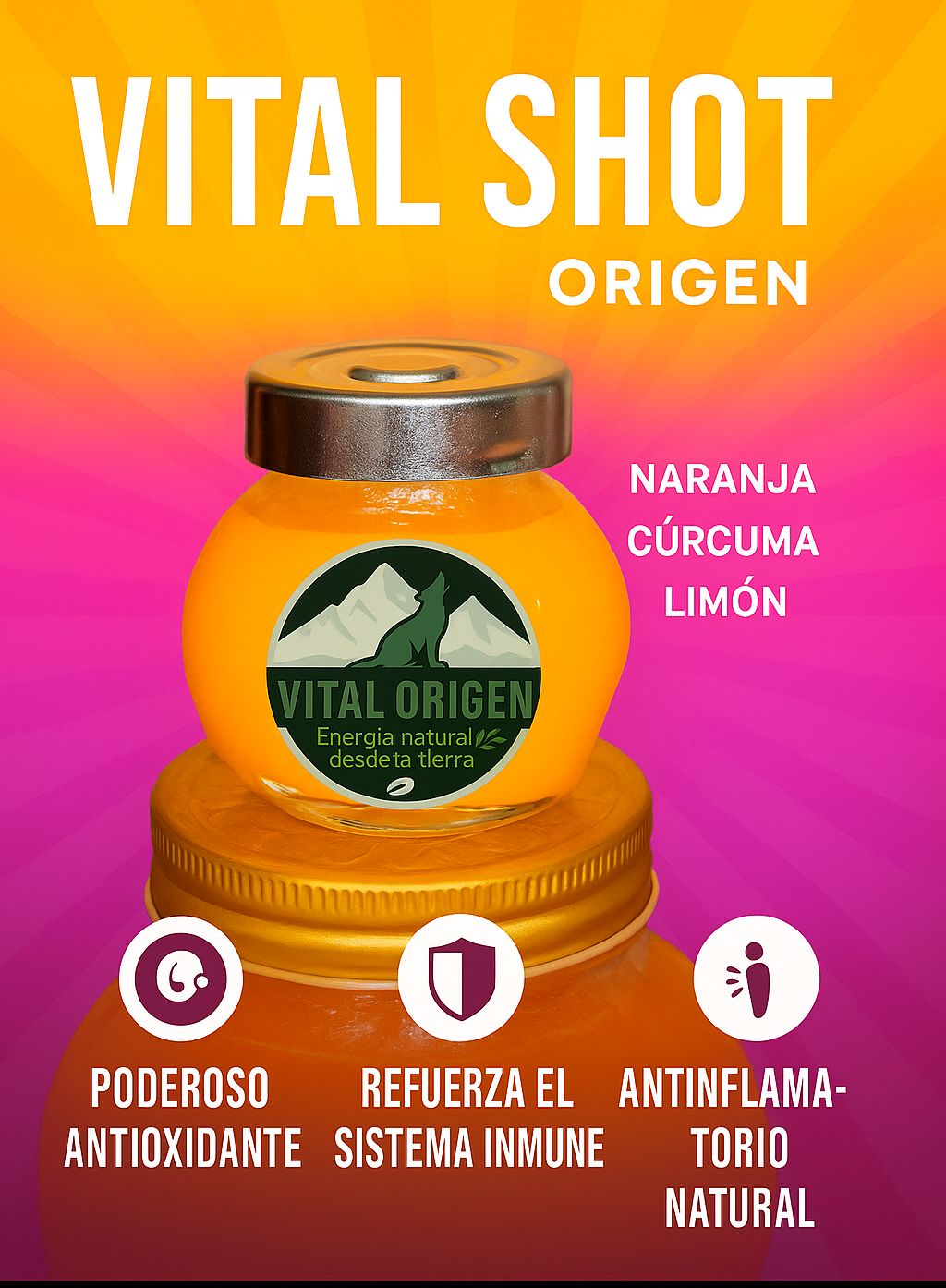 Vital Shot Origen. 21 unidades